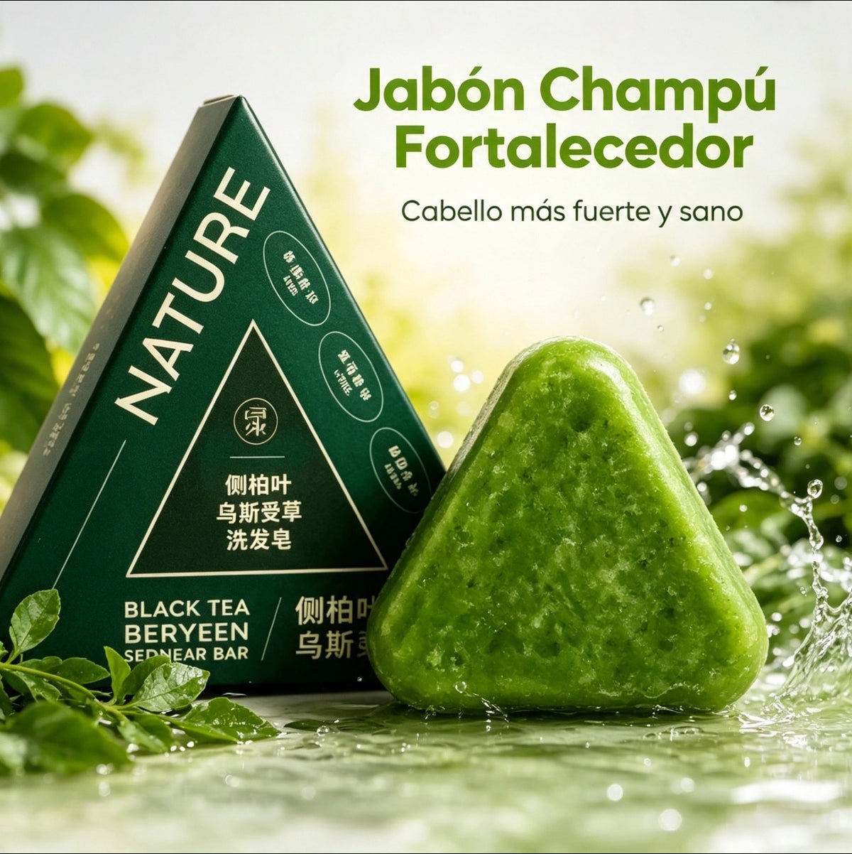 Auray™Champú Verde Fortalecedor Capilar